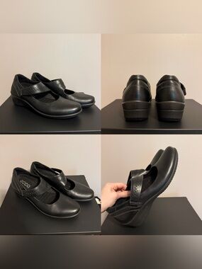 Like new! Ecco Leather Loafers (10/40)